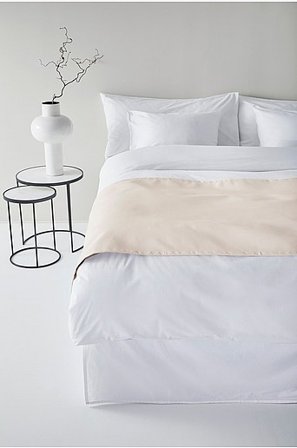 Jotex - Hotellöverkast 60 Cm Ljus nuderosa LEA - Köp Överkast hos Jotex