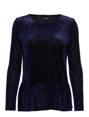 Rigmor Tee Ls Blue Soaked In Luxury