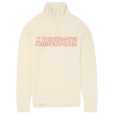Amundsen Hero's Hide Half Zip Natural/Logo