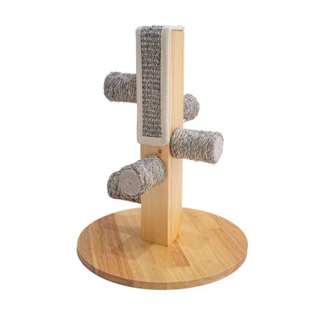 Selected by ZOO - Klorebrett Sudeten, 35x35x42cm, Off white - Katt - Kloretre og kloremøbler - Klorebrett og kloresøyler - ZOO.no