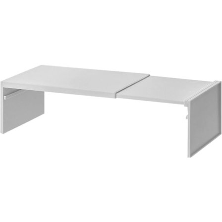 Laajennettava, pinottava kaappihylly, liukumaton keittiön säilytysteline, säädettävät säilytystarvikkeet