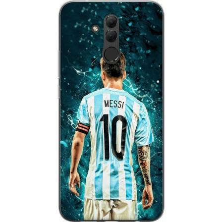 Huawei Mate 20 Lite Genomskinligt Skal Messi