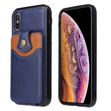 Genomtänkt Skal med Korthållare - iPhone XR