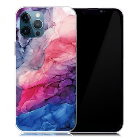 Marble design iPhone 13 Pro Max cover - Vandigt Levende Mønster