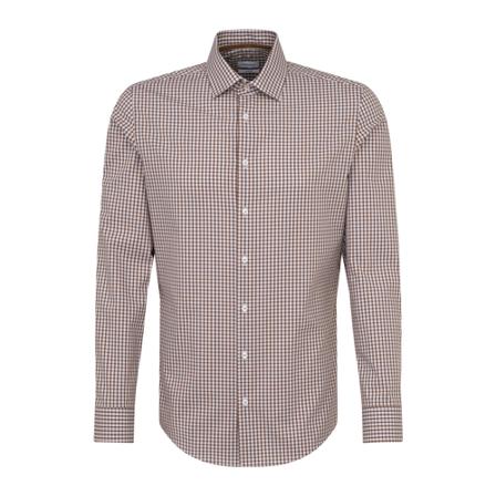 Seidensticker Casual Shirts , Bruin , Heren , Maat: 6XL