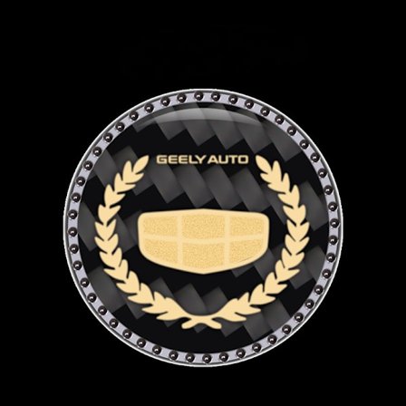 Tvåpack klistermärken för bilmotorns start- och stoppknapp (Geely)