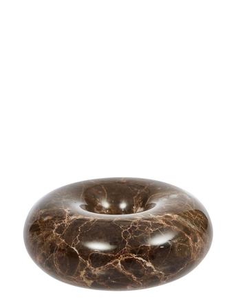 Savi Marble Candleholder - Small Home Decoration Candlesticks & Tealight Holders Candlesticks Brun OYOY Living Design*Betinget Tilbud