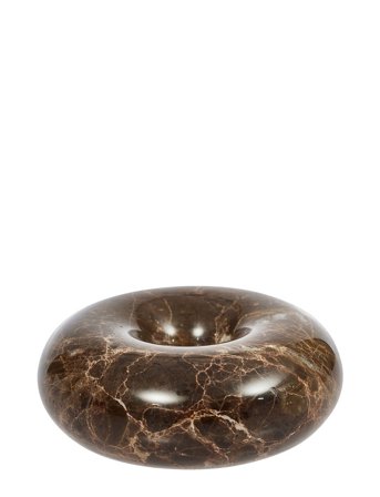 OYOY Living Design Savi Marble Candleholder - Small - Brown - Ø 10 CM
