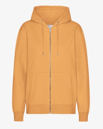 Classic Organic Zip Hood - Sandstone Orange 2XL