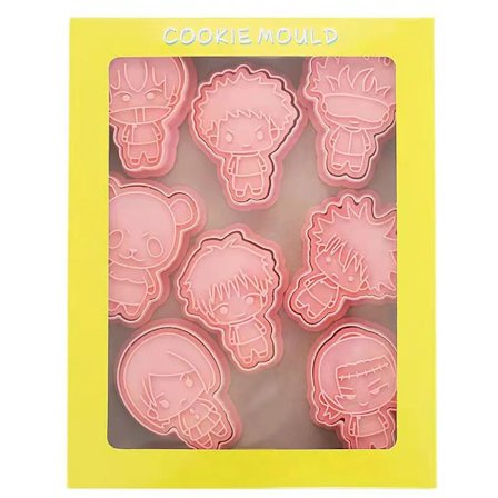 Tegneserie Anime Blade of Ghost Kageudstikker Demon Slayer Pres Kiksform 3D DIY Prægning Presform Fondant Kage Bageforme