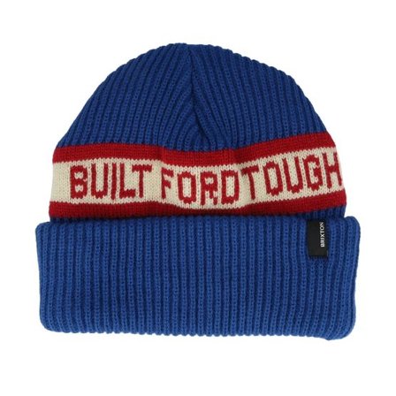 Brixton - Blå cuff Beanie - Ford Built Tough Beanie Ford Blue Cuff @ Hatstore