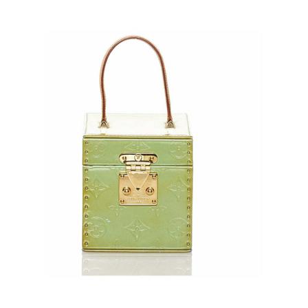 Louis Vuitton Vintage Pre-owned HandTass , Groen , Dames , Maat: ONE Size Vintage Tassen