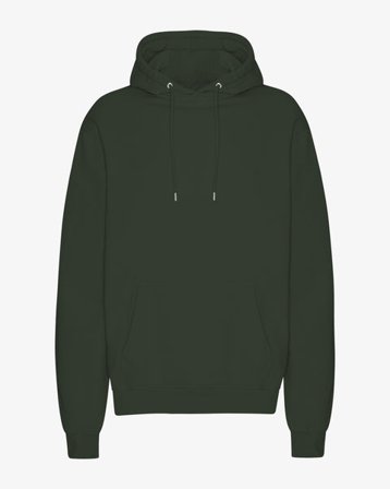 Classic Organic Hood - Hunter Green - Male - S