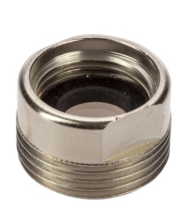 Nordic Quality Adapter, mässing 1/2"- 3/4"