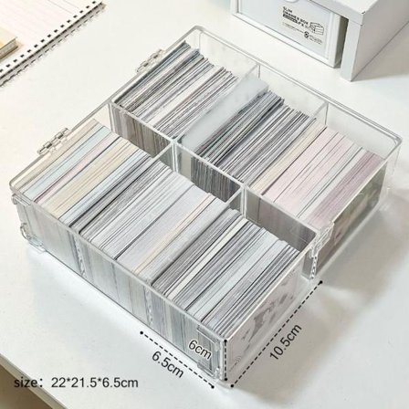 Klaff Oppbevaringsboks Kort Oppbevaringsboks 6 CELLER 6 CELLER