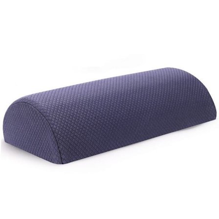Cylindrical Leg Pillow, Slow Rebound Memory Foam Leg Pillow, Half Moon Pillow for Home Use