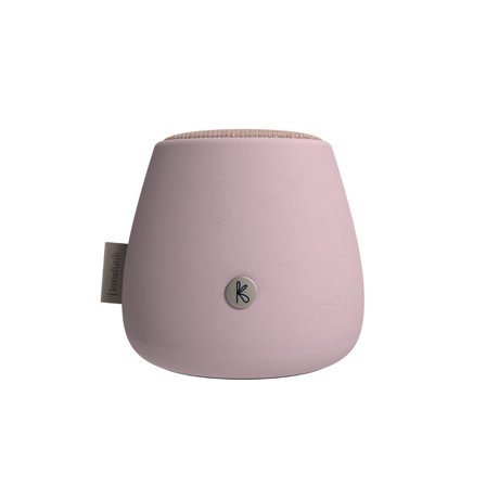 Kreafunk aJAZZ Stone - Trådløs Bluetooth Højttaler, Dusty Rose, Beton, Naturlige Fibre Trådløs Bluetooth-Højtaler