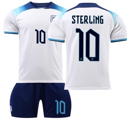 22 England tröja no. 10 Sterling tröja #L