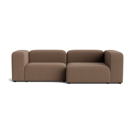 Milo chaiselong sofa, højrevendt | 260cm - Nordic Brun - 260x130x72 - Sofa, chaiselong