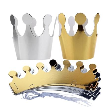 Hat Kids Party Hat Set Papirkroner Skumkroner Barn Dekorer Bursdagsfest Hatter Notoriske En Bursdagspynt