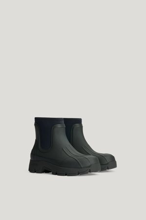 Tretorn X Kassl Editions Marie — Rubber Boot Women — Black | Outerwear, Wellies, Jackets & Rainwear for Women, Men & Children