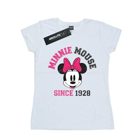 Disney Dam/Kvinnor Mickey Mouse Sedan 1928 Bomull T-shirt S W