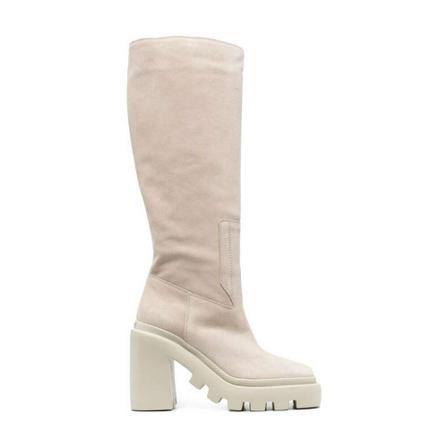 Vic Matié Laarzen Beige , Beige , Dames , Maat: 39 EU Laarzen