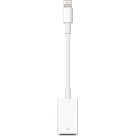 Lightning-USB-kamerasovitin Lightning-naaras USB OTG -kaapeliadapteri valituille iPhone- ja iPad-malleille. Tukee kameran, kortinlukijan ja USB-