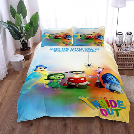 Inside Out Lasten Painettu Peittosetti-3