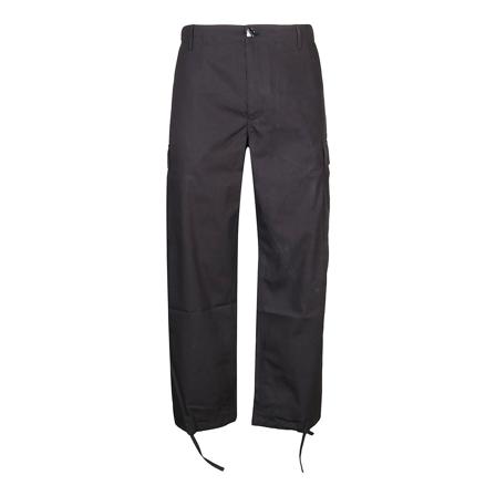 Kenzo, Wide Trousers Zwart, Dames, Maat:S