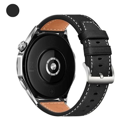 20mm 22mm Läderarmband För HUAWEI WATCH 5 4 Pro GT 3 GT2 Pro 42mm Buds Band WATCH GT 5 4 46mm Ersättningsarmband Tillbehör