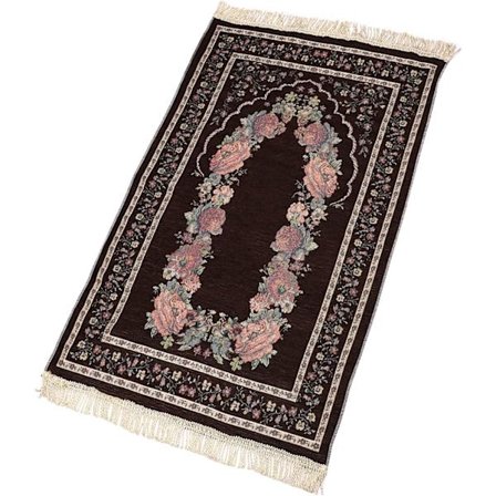 Kannettava muslimien rukousmatto. Sajadah Islam-rukousmatto