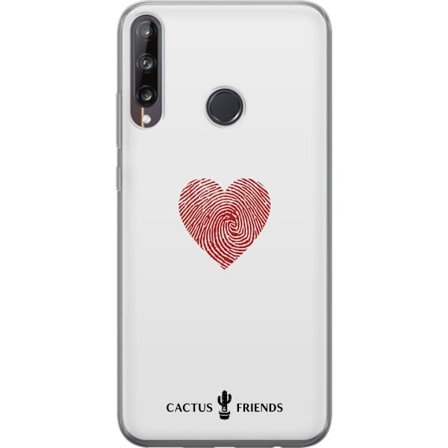 Yhteensopiva Puhelinkuori Huawei Huawei P40 lite E Cactus and Friends - Fingerprint Love