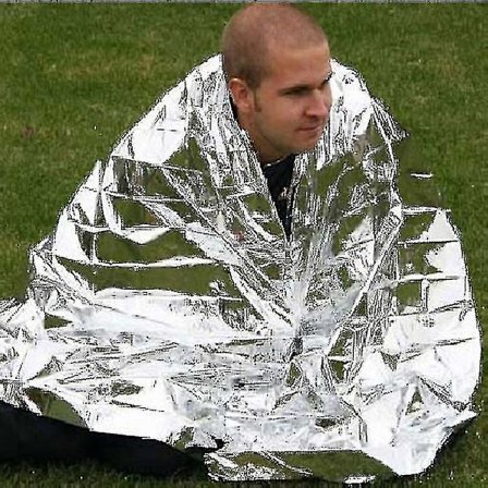 3 kpl hätäpeittoa selviytymisvarusteet alumiinifoliomylar lämpöpeitteet iso kaksinkertainen pako