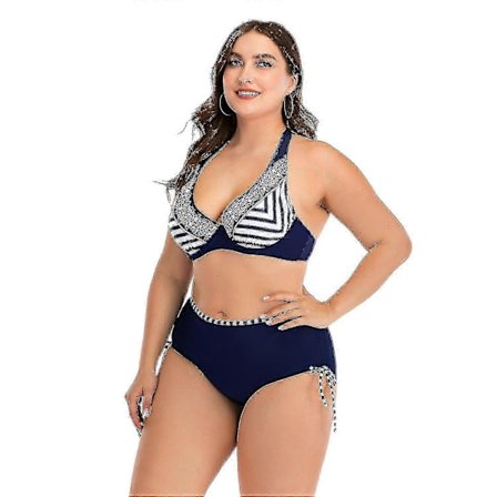 Stor Storlek Bikini Bikini Kvinna Bygel Stor Kupa Dam Baddräkt-XXXL DFA1264