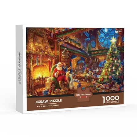 Mindbogglers Santa Express 1000-bitars Julpussel Barnleksak B