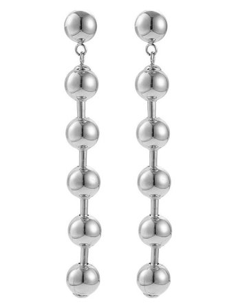 Bud to rose | Eclipse Earring Silver | ONE SIZE