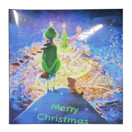 24 stk Halloween kalender nedtælling med dukke Søde tegneserie samleobjekter Legetøj til børn Teenagere Drenge Piger