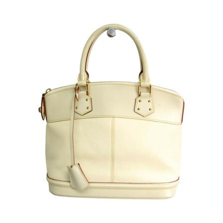 Louis Vuitton Vintage, Pre-owned Lockit bag Wit, Dames, Maat:ONE Size