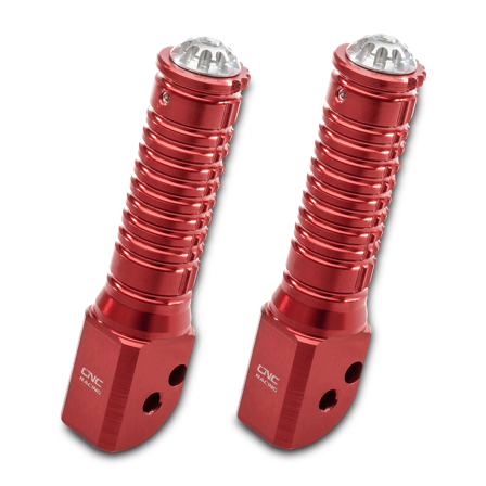 Poggiapiedi Passeggero Pieghevoli CNC Racing per Pedane Originali - Ducati Monster 797 2017-2021