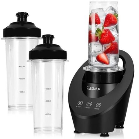 Mixer - ZEEGMA - Vitamin Järn - 2 x 300 ml - 200 W - Beröringskontroll