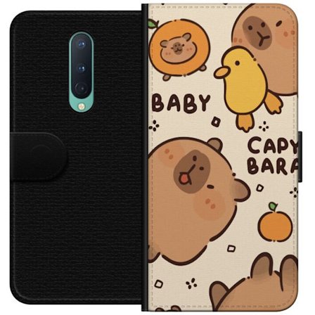 Yhteensopiva Lompakkokotelo OnePlus 8 Kawaii Vauva Kapibaari