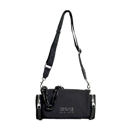 Versace Jeans Couture Shoulder Tass , Zwart , Dames , Maat: ONE Size
