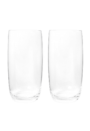 Chateau BONLION Longdrinkglas kristall BELLE 38 cl, 2-pack Cocktail- & drinkglas Transparant ONESIZE