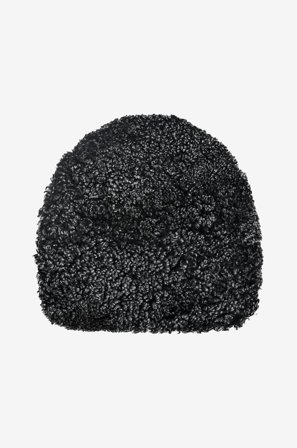 Skinnwille - Sitteunderlag saueskinn formet Curly - Grå - Sitteputer & stolputer - Fra Homeroom