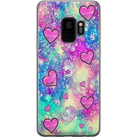 Samsung Galaxy S9 Genomskinligt Skal Unicorn Enhörning