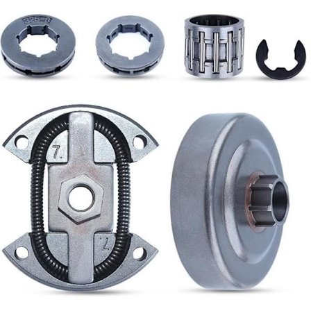 .325 "-7 Kit för trumkoppling med justerbart kugghjul för Husqvarna 55 Rancher 50 51 154 254 motorsåg med E-Clip