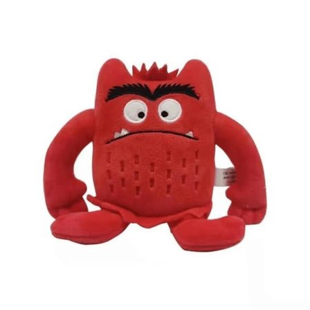 Farge Monster Følelser Plysj Leker Baby Pease Plushie Søte Fylte Dukker