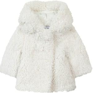 Tartine et Chocolat White Faux Fur Coat 9 Months - Coats and jackets - 9 months - White - Mädchen
