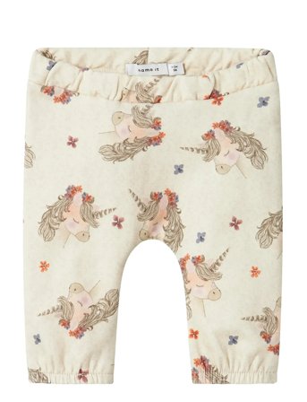 name it Nbfnoise Sweat Pant Bru - Cream - 80